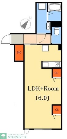 モアナコート南流山の物件間取画像